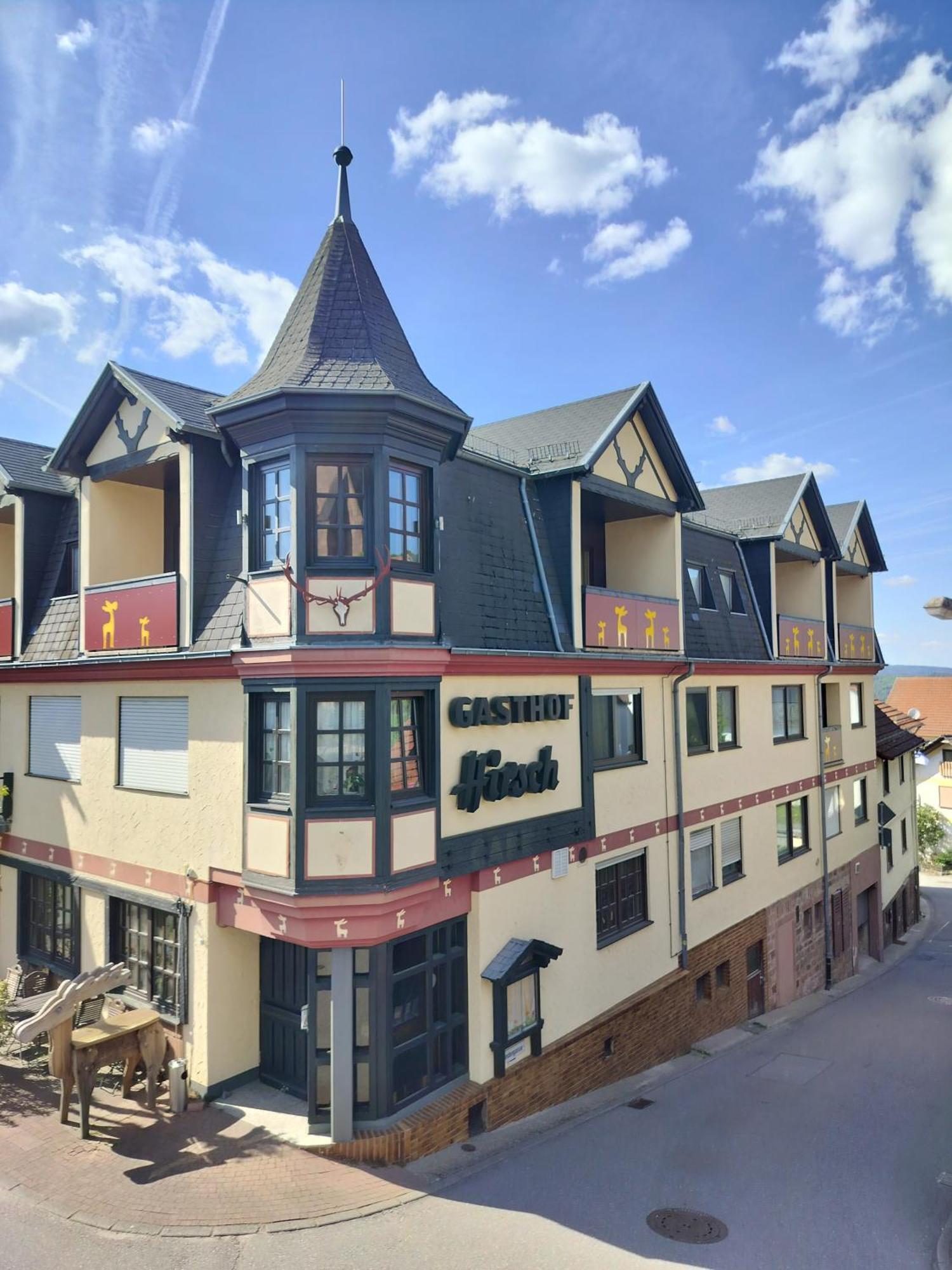 Hotel Hirsch Rothenberg Kültér fotó
